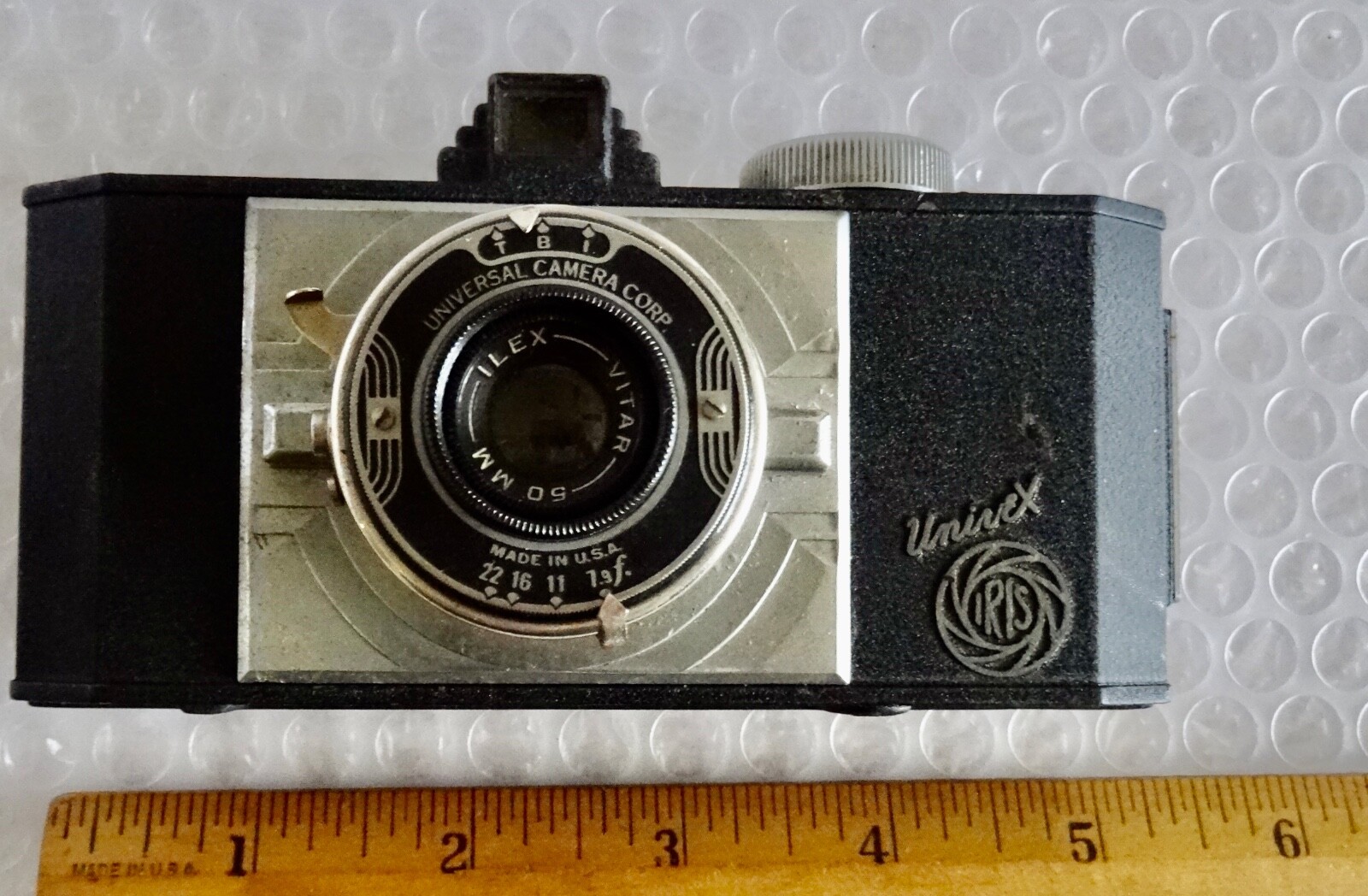 uNIVEX IRIS ANTIQUE VINTAGE UNIVERSAL CAMERA CORP ART DECO PHOTOGRAPHY neocurio