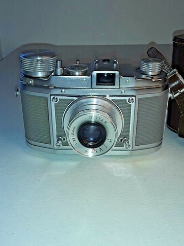 1953 Germany Finetta Werk Saraber Ditto 99 35mm film camera 2.8 45mm lens 1:2.8 - Picture 3 of 12