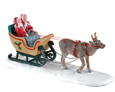 LEMAX - North Pole Sleigh Ride / Weihnachtsdorf Winterdorf Modellbau