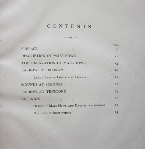 1862 Farrer Maeshowe Orkney Schottland frühe Ausgrabungen Archäologie signierte Kopie - Bild 9 von 24
