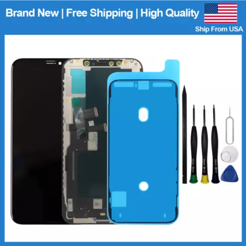 Display LCD Touch Screen Replacement For iphone XS A1920 A2097 A2098 A2100 Black