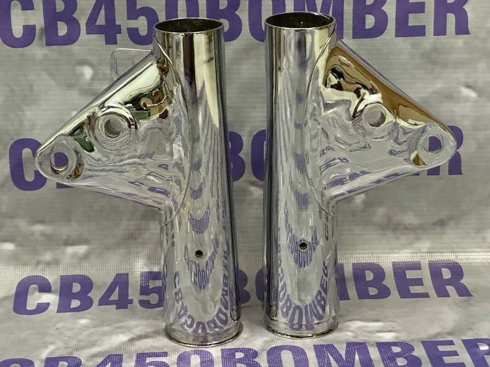 1973-1976 Honda CB750 K3-K6 Front Fork Ears Cover, Head Light Lamp Stay Holder. - Изображение 4 из 4