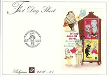 [FDS313] Belgium FDS 2010-07 Literature First Day Sheet SUPERB
