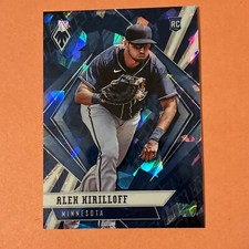 CLEARANCE- 2021 Panini Chronicles Phoenix - Blue Cracked Ice /25- Alex Kirilloff