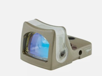 Trijicon RMR Dual Illuminated Reflex Sight 9.0 MOA Amber Dot FDE RM05-C ...