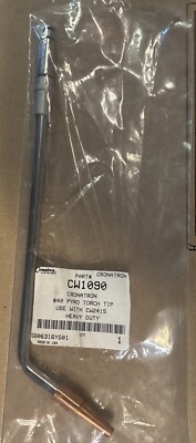 Cronatron cw1090 Pyrospray Oxy Acetylene Fuel Torch tip #40, Pyrofacer