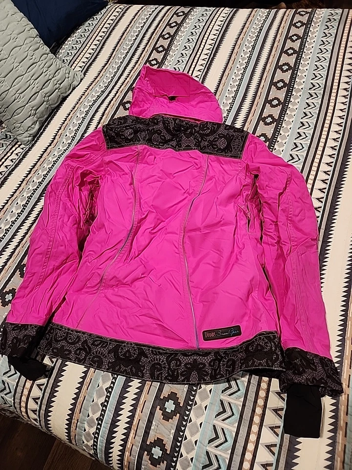 Chaqueta de moto de nieve Diva Snow Gear para mujer talla pequeña Foto 2 de 2