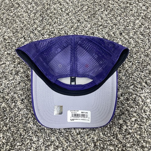 NBA Phoenix Suns New Era 9Forty 940 Snapback Trucker Mesh Hat Cap Purple $28 - Picture 3 of 6