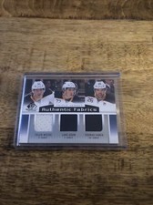 13-14  SP Game Used TRIPLE JERSEY AUTHENTIC JERSEY Myers, Adam, Vanek!!!