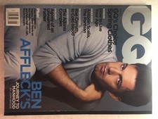 GQ Magazine May 2001 BEN AFFLECK Antonin Scalia ALAN RICHMAN