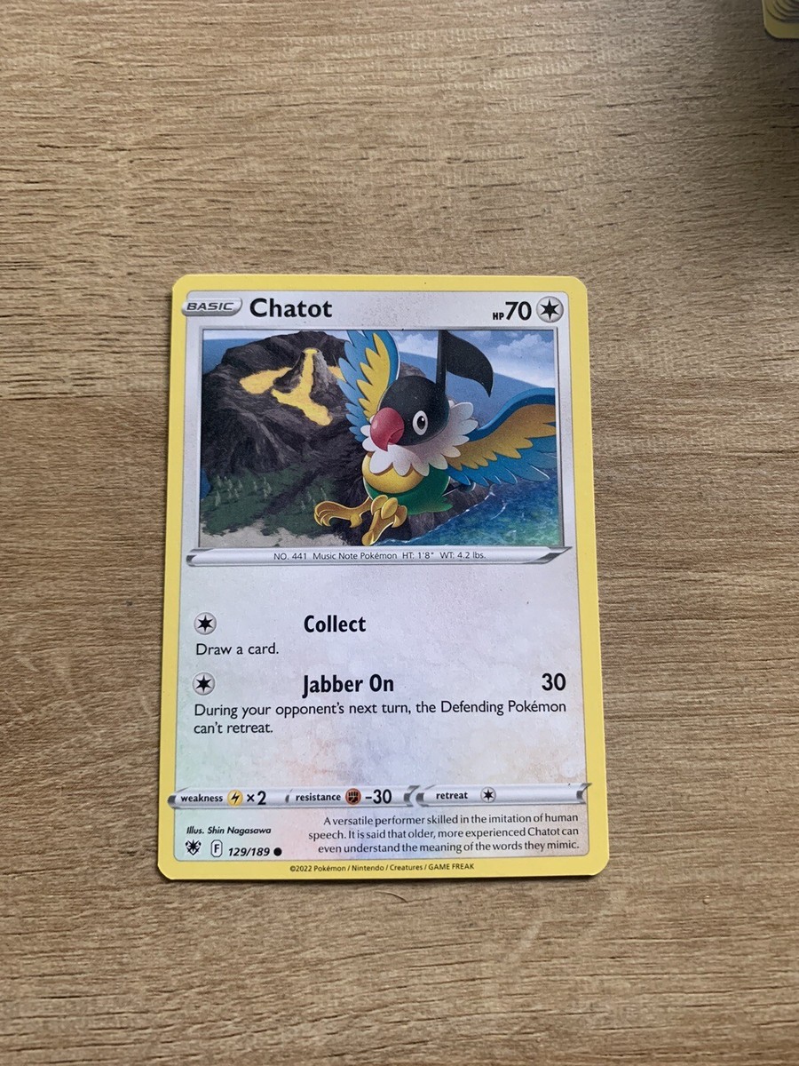 chatot pokemon card Chatot (77/101) [Black & White: Plasma Blast] – TokenMTG main image 1