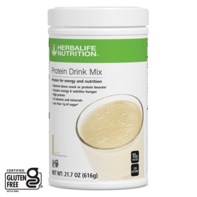 Herbal Protein Drink Mix: Vanilla 616 g  USA Fast Shipping