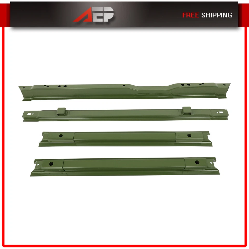 Truck Bed Crossmember Short Steel Rails Kit For Ford F-250/ F-350 Super Duty - Image 3 of 4