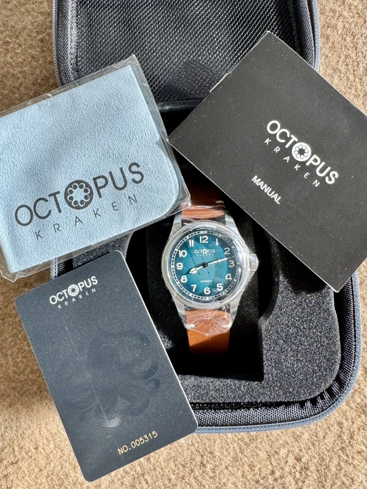 Octopus Kraken OCT-011 Big Crown Automatic Seiko NH35 San Martin Watchdives - Bild 2 von 4