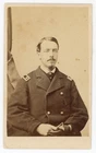 COLONEL STEPHEN MINOT WELD JR. CIVIL WAR CDV TWICE POW EXCHANGE FOR CONFEDERATE