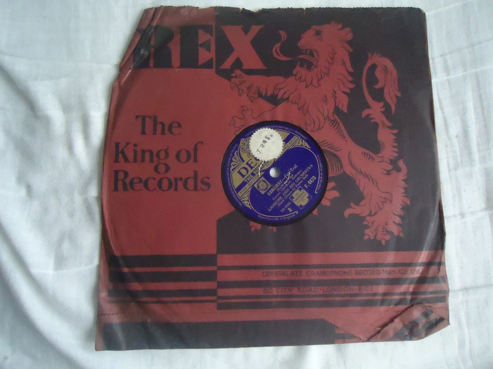 78 Shellac Gramophone Record You Gotta Sing You Got To Sing Ambrose & Orchestra - Image 2 of 2
