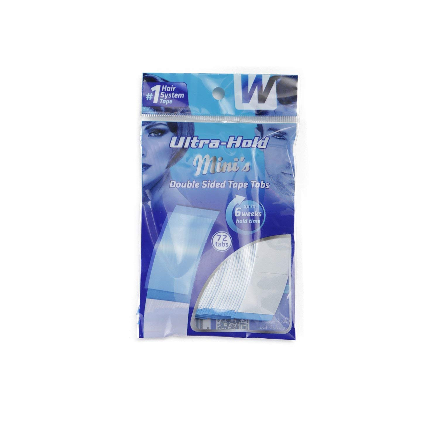 Ultra Hold Mini Tabs Tape Walker Tape 72 Tabs Minis Adhesive Walker Tape Double-