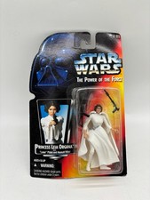 Star Wars Power of The Force PRINCESS LEIA ORGANA Hasbro Kenner Red Card 1995