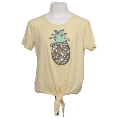 Mywear Young, T-shirt, Größe: 152, Gelb, Elasthan/Viskose, Print, Mädchen #aEo