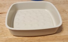 VTG Tupperware Soap Dish Sponge Rest 804 Almond NICE 