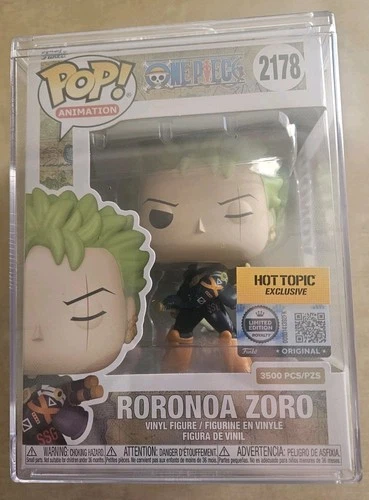 FUNKO POP ONE PIECE RORONOA ZORO ROYALTY LIMITED 3500 EDITION 2178 IN HAND
