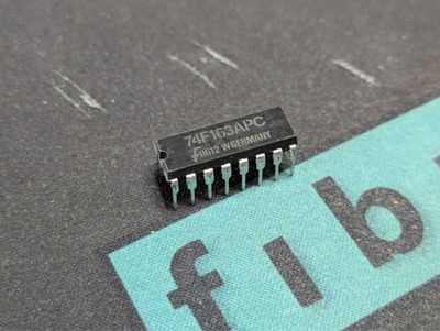 74F163APC | Fairchild | DIP16 | Binary Counter | New Original | 5 pcs