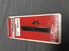 1965-66 Shelby Mustang GT350 Tail Panel Emblem Scott Drake *NEW* *FREE SHIPPING*