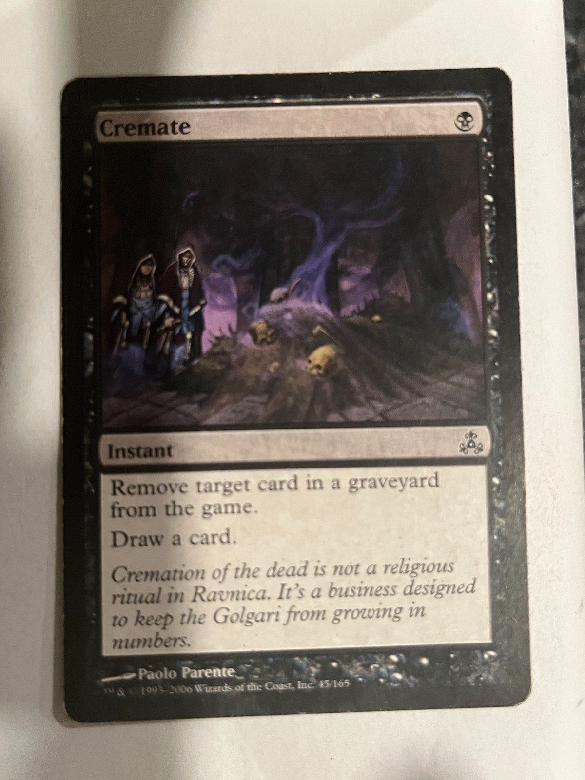 Cremate - Guildpact - Magic the Gathering MTG Nice!