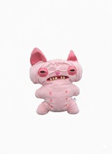 18 Fuggler BIGG FUGG Wrinkle McStinkles Hairless Cat Pink Plush RARE