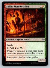 Spider Manifestation 148 Common Marvel's Spider-Man Magic: The Gathering NM