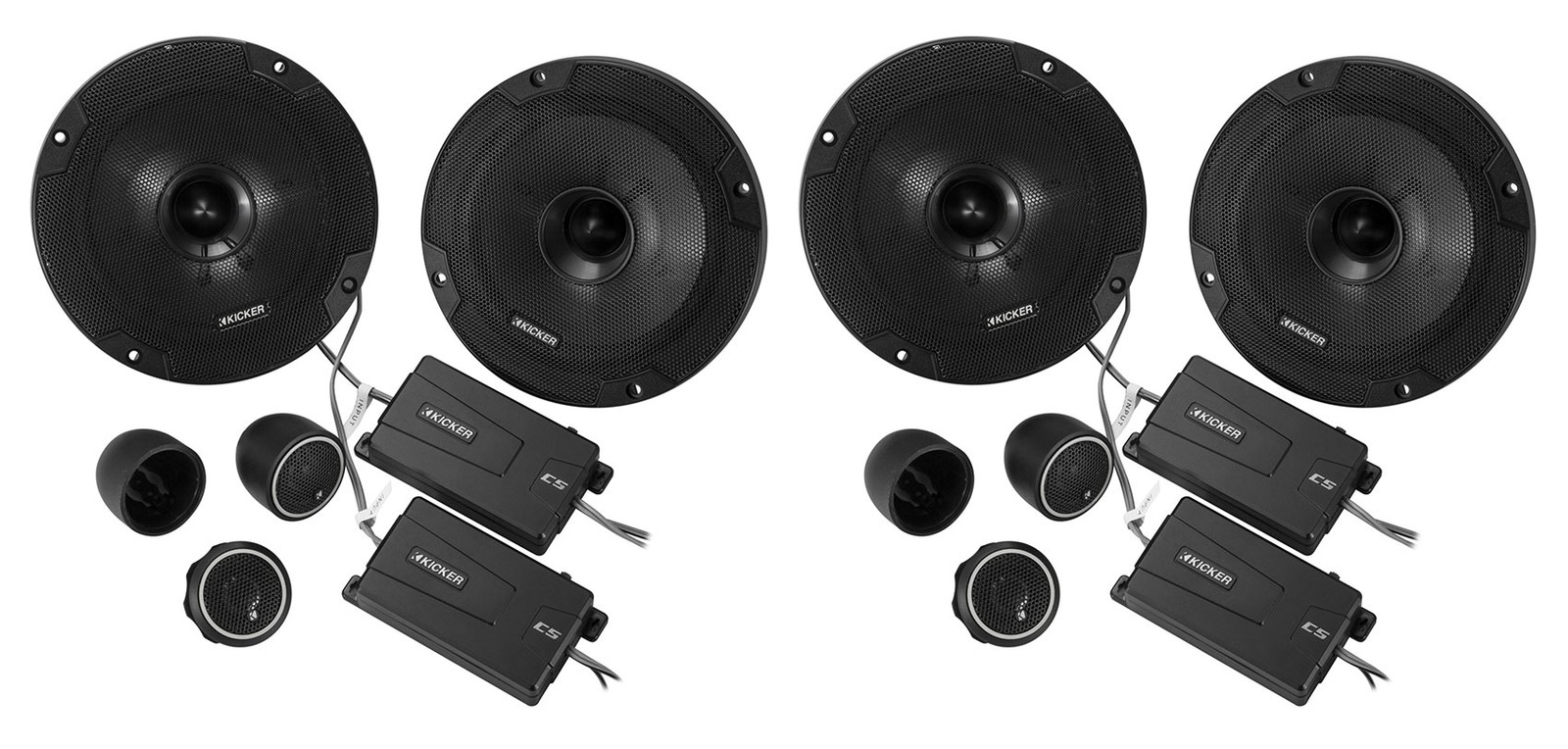 2 Пары автомобильных аудиокомпонентных динамиков KICKER 46CSS654 65 мощностью 600 Вт 4 Ом CSS65 4869000₽