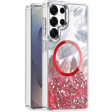 For Galaxy S25 Ultra/S25+/S25 Phone Case Epoxy Glitter Shimmer Clear Bling Cover