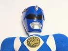 Mighty Morphin Power Ranger Blue Ranger Plush Doll 1993 Vintage Plastic Head 14"