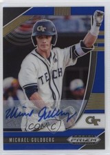 2020 Panini Prizm Draft Picks Blue 32/60 Michael Guldberg #PDP98 Auto h6c