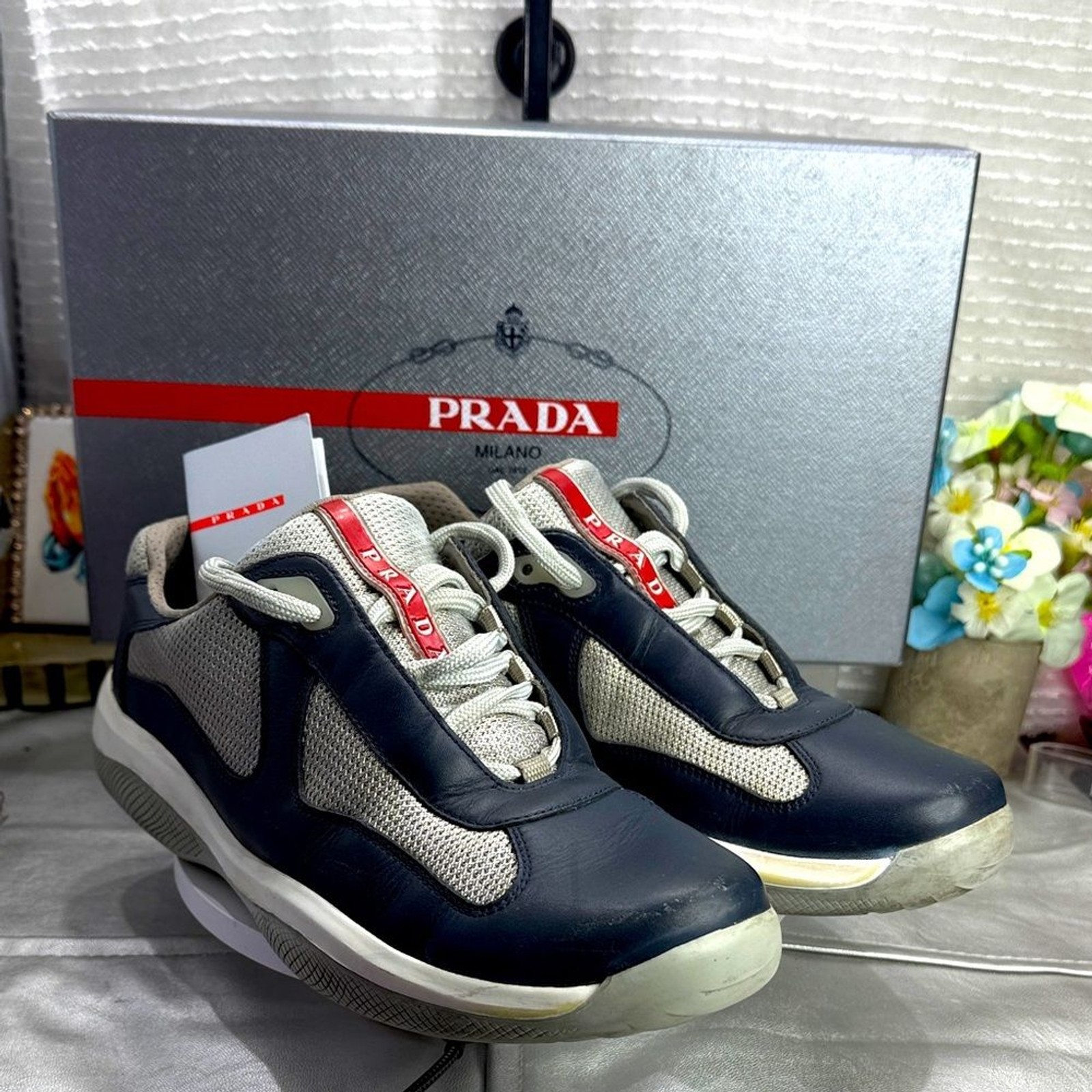 Prada CALZATURE UOMO, NEVADA+BIKE Zapatillas, Hombre Talla 9, PS 0906