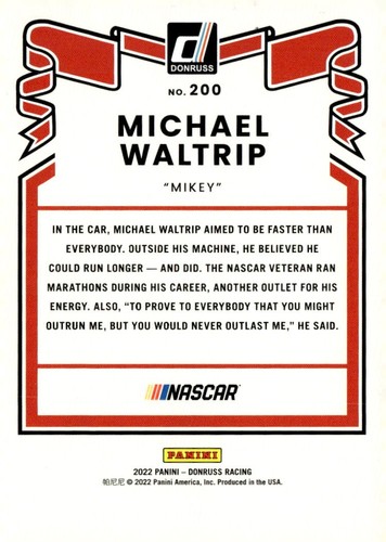 2022 Panini Donruss Racing base cards - PYC - Pick from list - Picture 313 of 313