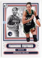 2025 Panini Donruss WNBA Franchise Features Napheesa Collier Insert Card #1 Lynx