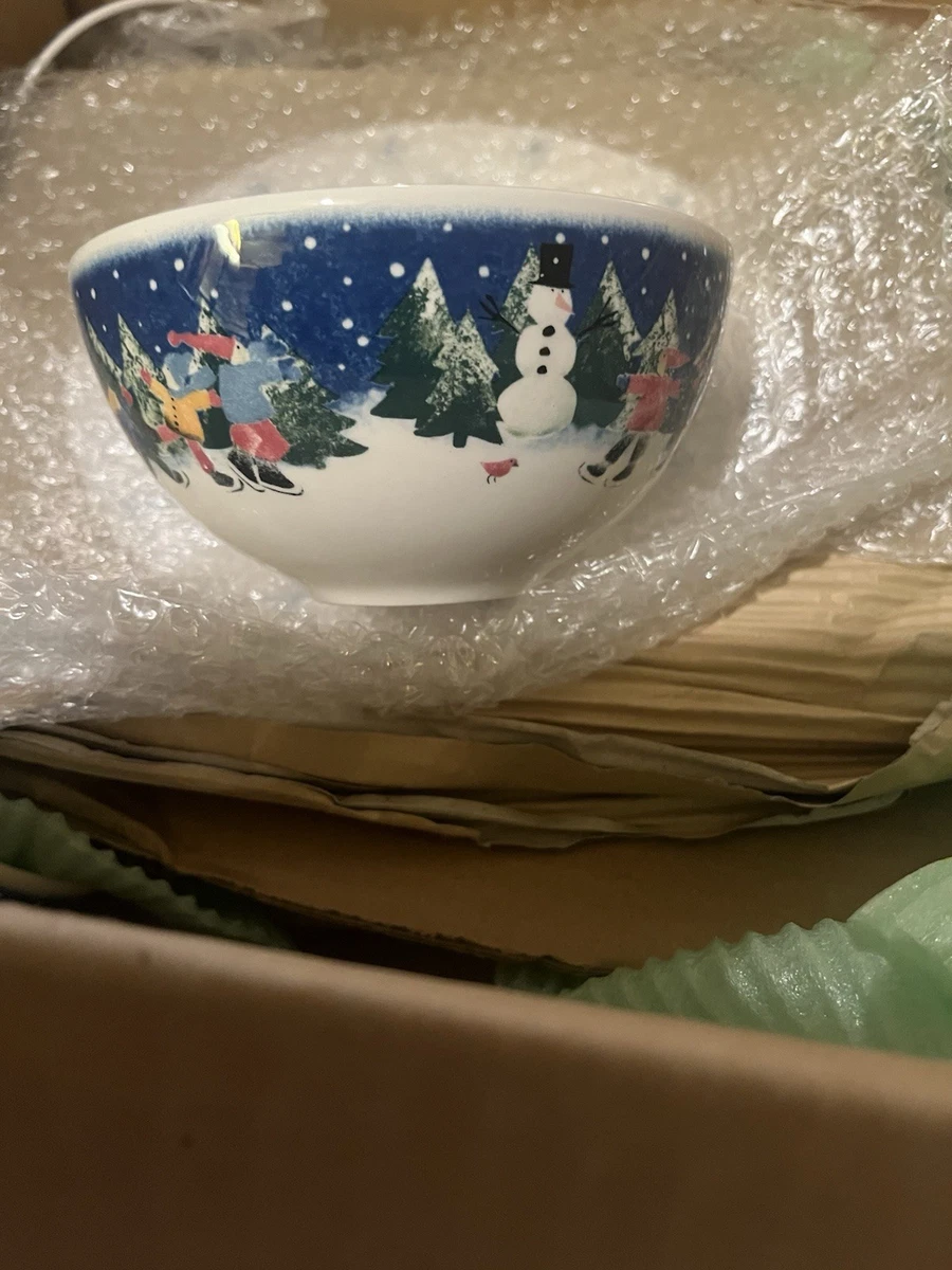 NIKKO Christmass プレート お皿 ※2枚小皿状態悪め NIKKO Christmass