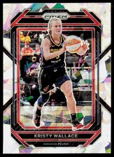 2023 Panini Prizm WNBA Kristy Wallace 54 Ice Indiana Fever