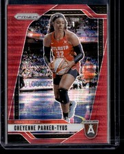 2024 Panini Prizm WNBA #114 Cheyenne Parker-Tyus Red Pulsar Prizms SN