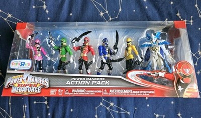 Saban's Power Rangers Super Megaforce Action Pack ToysRus Exclusive Dented Box