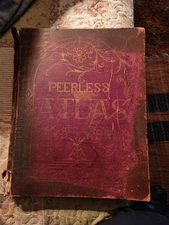  Peerless Atlas of the World 1905 