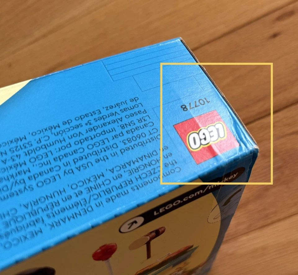 RARE LEGO 10778 Disney Mickey, Minnie and Goofy's Fairground Fun New  Sealed Box - Image 4 of 4