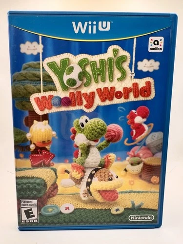Yoshi's Woolly World, NINTENDO Wii U, 2015, Pre-Owned, Tested, Rated E