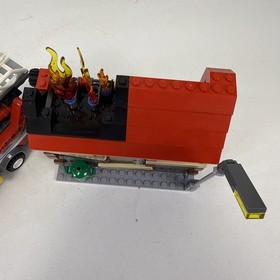 Retired LEGO CITY Fire Emergency Building Set #60003 Toy, Missing Mini-Figures