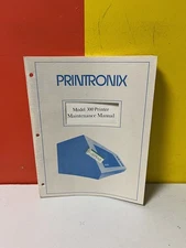 PRINTRONIX 001693 Model 300 Model 300 Printer Maintenance Manual