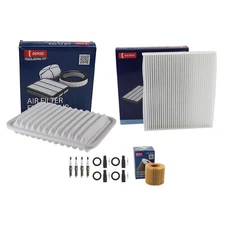 Denso Tune Up Kit 4 Spark Plugs & Boots Kit for Corolla Matrix xD 1.8L L4 2ZR-FE