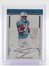 KENYAN DRAKE 2016 NATIONAL TREASURES ROOKIE AUTO /99 #15 DOLPHINS Q0014