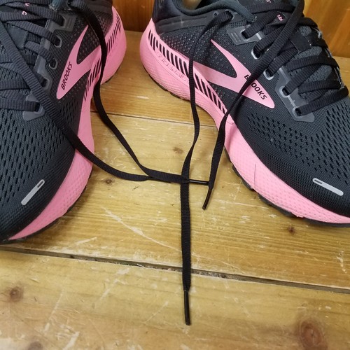 *Read* Brooks Adrenaline GTS 22 Black Pink Trainers Womens UK Size 6.5 EU40 - Picture 7 of 13