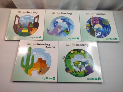 First Grade 1 HMH Into Reading Practice Workbook Text COMPLETE Set! 5 mybook